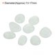 thumbnail image 2 of Uxcell 200 Pack Rocas Brillantes 0.51''-0.67'' Piedras Brillantes Decoración en la Oscuridad Piedras Luminiscentes Decorativas DIY Decorativas Blancas, 2 of 7