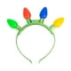 thumbnail image 3 of Diadema navideña LED para fiestas navideñas, divertida diadema navideña iluminada para suministros de fiesta, fiesta de disfraces de Navidad, 3 of 8