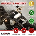 thumbnail image 2 of Krator Motorcycle Windshield Fairing & Mounting Kit, Wind Deflector, Motorcycle Accessories Windscreen, Compatible with Harley Davidson Softail Fat Bob FXFB/114 FXFBS 2018+, Clear, 15" Windshield, 2 of 7