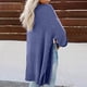 thumbnail image 4 of Cárdigan tipo kimono fluido para mujer, vestido con parte delantera abierta, blusa de gasa estampada, Tops sueltos Fridja hkj1262, 4 of 6