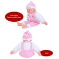 thumbnail image 2 of Muñeca de bebé realista de 50 cm, muñeca recién nacida, adorable muñeca de bebé, juguete de peluche para bebé., 2 of 4