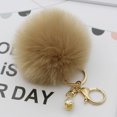 thumbnail image 3 of Bangcool Key Chain Fashion Creative Pom Pom Handbag Pendant Purse Charm Cell Phone Charm, 3 of 6