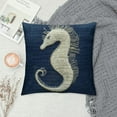 gouleft Sea Horse Decorative Throw Pillow Cover Case Marine Animal Cute
