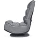 thumbnail image 5 of Silla a ras de suelo Costway Silla de gaming regulable 5 posiciones Gris, 5 of 5