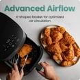 thumbnail image 4 of TurboX 4-in-1 Air Fryer - 5-Quart, Gray, for Crispy Chicken, Fries, Wings, and More, 4 of 6