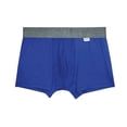 thumbnail image 4 of Bóxer Zaga para Hombre, Azul Corto Microfibra 2 Piezas Talla EG, 4 of 4
