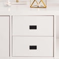 thumbnail image 4 of FRCOLOR Flush Pull Ring Handles for Drawers Cabinet Hidden Furniture Grip 1 Set Sliding Door Pull Handle, 4 of 8