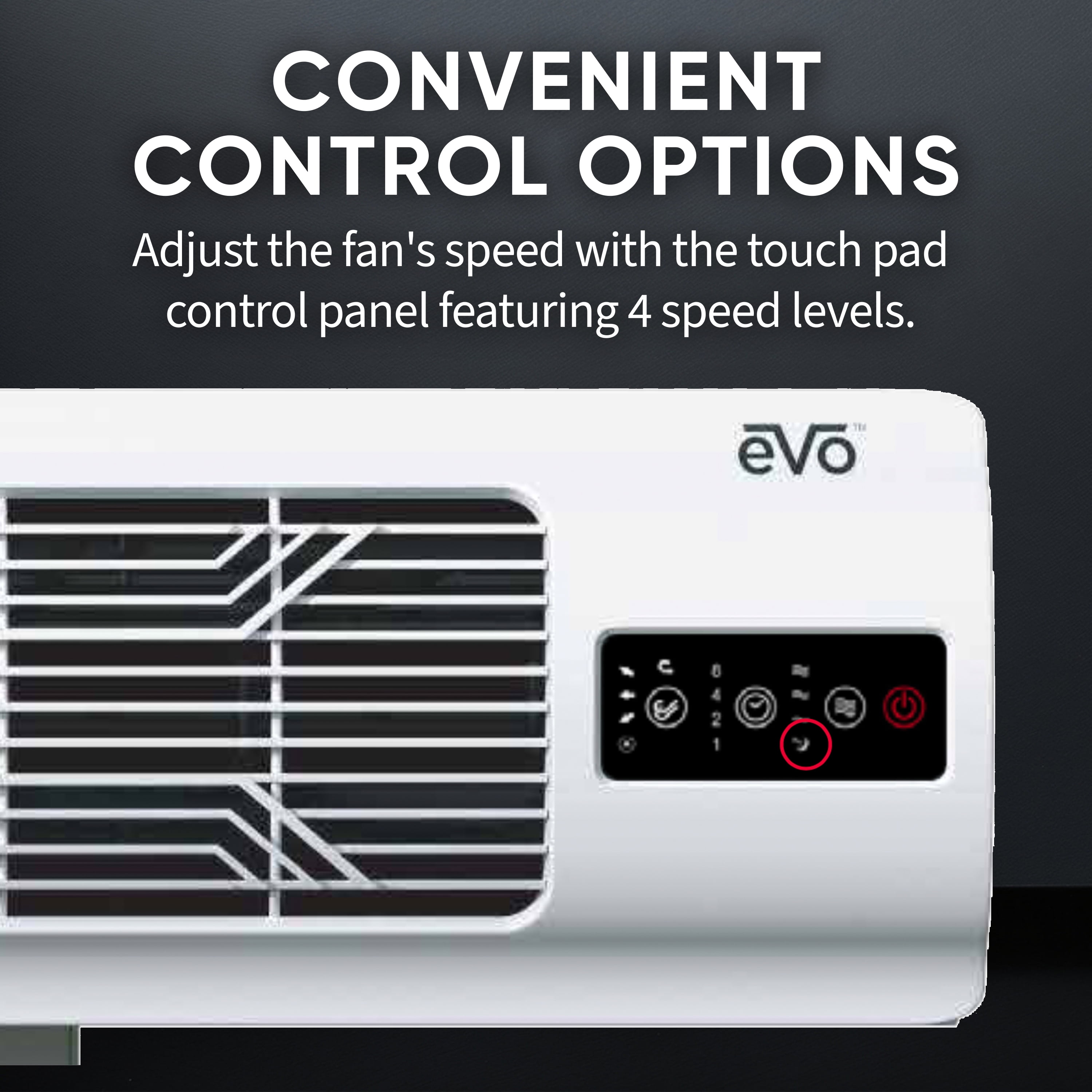 EVO 4 Speed Window Fan Air Circulator