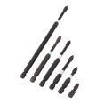 thumbnail image 1 of Bits, Très Résistants à la Rouille, Robustes, de Qualité Industrielle, Embouts à Chocs Serrés pour Tournevis Électrique, 1 of 8