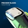 thumbnail image 6 of Nogroa Vacuum Beard Trimmer for Men, Cordless Electric Shaver with 20 Trim Setting, Built-in Vacuum Cleaner for Mustache, Sideburns, Facial Hair, Rechargeable, IPX6 Waterproof, with 2 Comb, 6 of 13