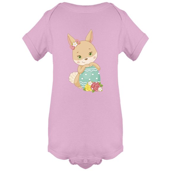 Cute Easter Bunny With Egg Bodysuit Infant -Image by Shutterstock, 18 Months