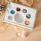 thumbnail image 3 of 7 Piezas Colección de Gemas y Minerales con Lupa de Observación Juguete Educativo Escolar para Niños Sunnimix Colección Rock y Mineral, 3 of 8