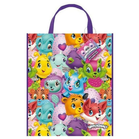 Candy Bags Hatchimals Large Tote 13 Inches Plastic 12pcs