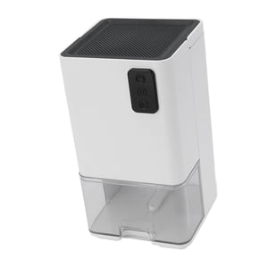 Household Dehumidifier, 40W Intelligent Humidity Monitoring Auto Shut Off Indoor Dehumidifier with Filtration and 1.2L Water Container for Bedroom Basements Bathroom RVs