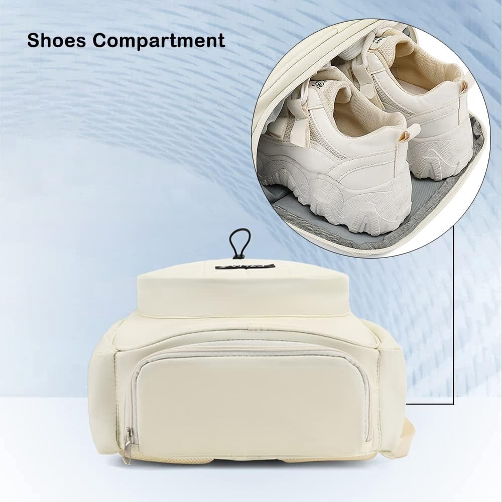 Tennis Shoulder Bag Large Water Resistant Tote Handbag for Tennis Racket, Pickleball Paddles, Badminton Racquet