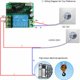 thumbnail image 3 of Interruptor de control remoto inalámbrico RF de 433 Mhz DC12V 1 Ch, control remoto + 2 piezas, 3 of 5