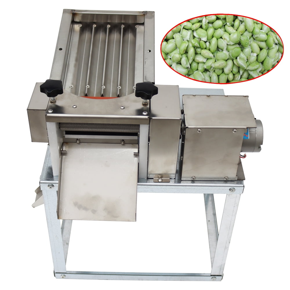 Commercial Pea Peeling Machine Electric Pea Bean Green Soybean Sheller Machine 60kg/h 110V