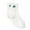 White, variant on FNGZ 1 Pair of Socks, Black Socks, Little Dinosaur Cute Fun Casual Mid-Length Tube Socks Ladies Socks