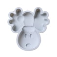 thumbnail image 1 of melotizhi Christmas Chocolate Cake Molds Christmas Molds Silicone Non Stick Christmas Baking Molds For Chocolate Candy, Blue, 1 of 3