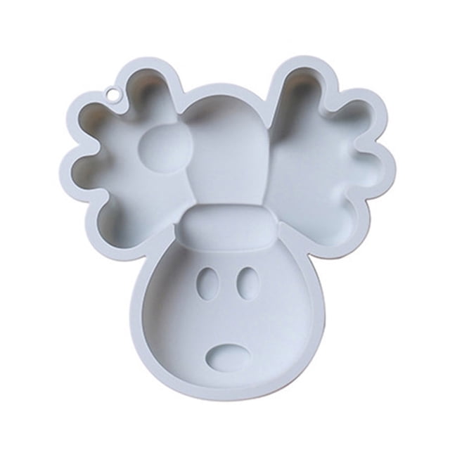 melotizhi Christmas Chocolate Cake Molds Christmas Molds Silicone Non Stick Christmas Baking Molds For Chocolate Candy, Blue