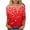 Z01 Red, variant on Valentines Shirts for Women Heart Print Loose Crew Neck Long Sleeve T Shirt Dressy Casual Trendy Blouse Comfy Soft Blouses Vacation Clothes Navy L