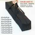 thumbnail image 2 of Outdoor Camping Storage Bag Canvas Canopy Pole Bag Camping Tent Swag Storage Pouch Travel Picnic Handbag (150x20x20cm), 2 of 7
