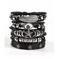 thumbnail image 1 of Brazalete Pulsera Xtellar Para Hombre Mujer 5 Piezas Ajustable Cuero 2, 1 of 4