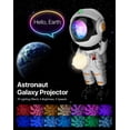 thumbnail image 2 of Proyector Galaxy Rossetta Astronaut con temporizador y control remoto, 2 of 9