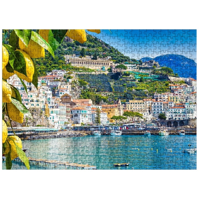 Rompecabezas MyPuzzle Amalfi Italia Paisaje Panoramico 500 piezas