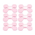 thumbnail image 1 of Juego de 6 banderines colgantes de trébol rosa claro de 3,6 m para bodas, fiestas, adornos colgantes de papel para el techo, guirnalda de trébol, bandera para fiesta de cumpleaños, diseño creativo,, 1 of 5