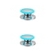 thumbnail image 1 of Perilla de cubierta de olla de Acero inoxidable Bewildely universal Reemplazo de tapa de sartén azul grande 2piezas, 1 of 6