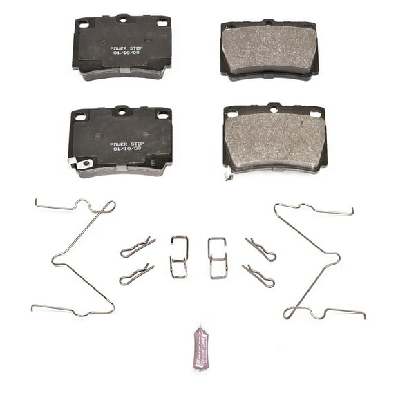 Power Stop Rear Z17 Evolution Ceramic Brake Pads with Hardware 17-733