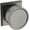 Lifetime Graphite Nickel, variant on Baldwin K009.Pass K009 Passage Door Knob Set - Brass