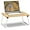 Wood, variant on Foldable Lap Desk Laptop Stand Bed Desk Table Tray, Breakfast Serving Tray, Portable & Lightweight Mini Table, Lap Tablet Desk for Sofa Couch Floor - White