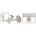 thumbnail image 2 of CRL HR2SGPS Polished Stainless Manhattan Series Glass Mounted Hand Rail Bracket, 2 of 5