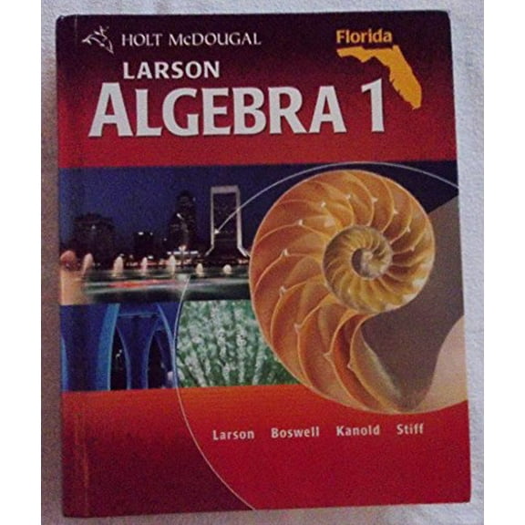 Pre-Owned Larson Algebra 1 (Hardcover) 0547221975 9780547221977