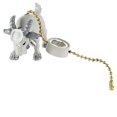 thumbnail image 4 of Navy Goat Military Mascot Ceiling Fan Pull Chain, Plastic, Gray, 4.8 oz, Tom David Lewis - Lot of 3,, 4 of 6