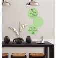 thumbnail image 2 of 3 piezas de felpa de borrado en seco Dot Decal Wall Stylin Green Dot Peel & Stick Adepaton SNFLD460, 2 of 3