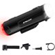 thumbnail image 2 of Luz para casco de bicicleta Recargable por USB 800 mah Casco de bicicleta doble delantero y trasero Luz LED 200 lúmenes Luces brillantes para casco de bicicleta IP66 Antorcha portátil impermeable para, 2 of 11