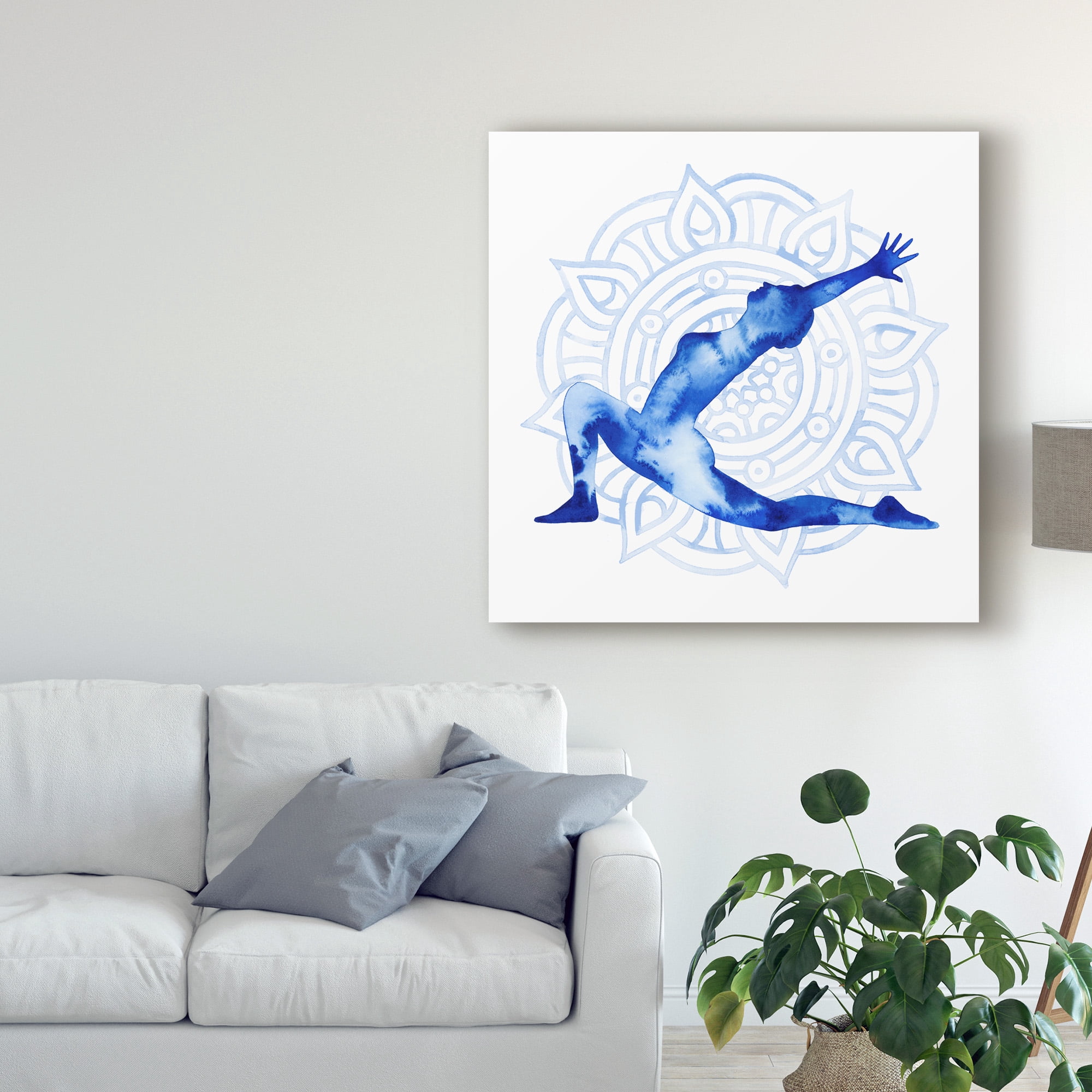 Trademark Fine Art 'Yoga Flow II' Canvas Art by Grace Popp