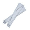 thumbnail image 3 of Meidiya 1 Pair Fashion Women Long Gloves Elbow Length Opera Gloves Wedding Bridal Evening Party Dance Finger Glove for Women, 3 of 3