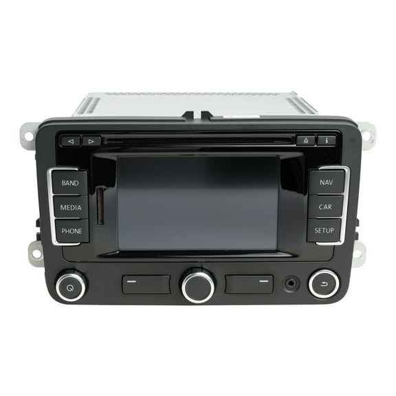 Restored 2013-2017 Volkswagen Jetta AM FM AUX Single-Disc CD Player Navi Ready 5C0035274B (Refurbished)