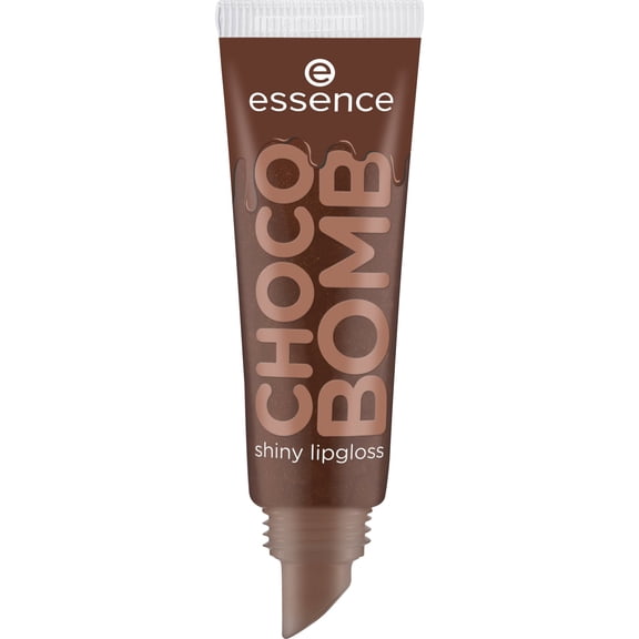 essence CHOCO BOMB shiny lipgloss 01 Chocoholic!
