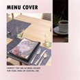 thumbnail image 3 of parent Restaurant Menu Covers for A4 Size Book Style Cafe Bar 10 Pages 20 View, 3 of 5