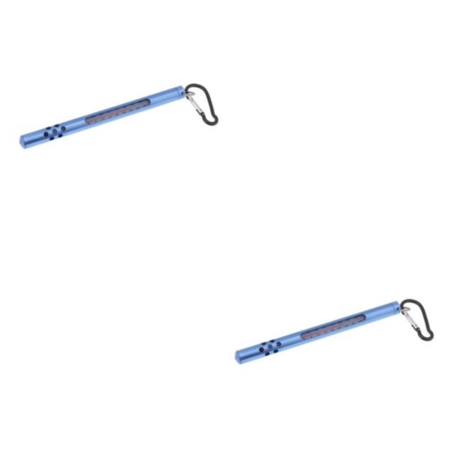 Toystoory Metal Glass Fly Fishing Water Sea Accessory Fishing Stream Azul 5.7 pulgadas 2piezas