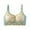 Green, variant on Full Coverage Lace Bra for Women Wireless Comfort Support Plus Size Bralette Push Up Seamless Everyday Bra