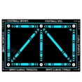 thumbnail image 2 of Home Textile Products Football Footstep Training Non Slip Mat Home Mud Sports Footstep Carpet Indoor Soundproofing Fitness Mat, 2 of 5