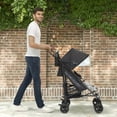 thumbnail image 6 of Delta Children 365 Plus Stroller - Lightweight Travel Stroller Only Weighs 14.5 Pounds, Black, 6 of 14