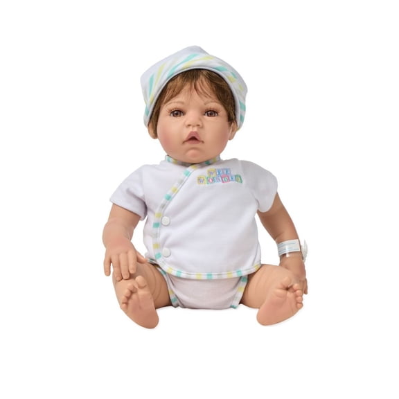 Madame Alexander 18-inch Tiny Love Baby Doll, Light skin Tone/Brown Eyes/Brunette