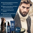 thumbnail image 3 of East Moon Men's Sandalwood Beard Care Set Nourishes And Restores Hair And Shavings, 3 of 5